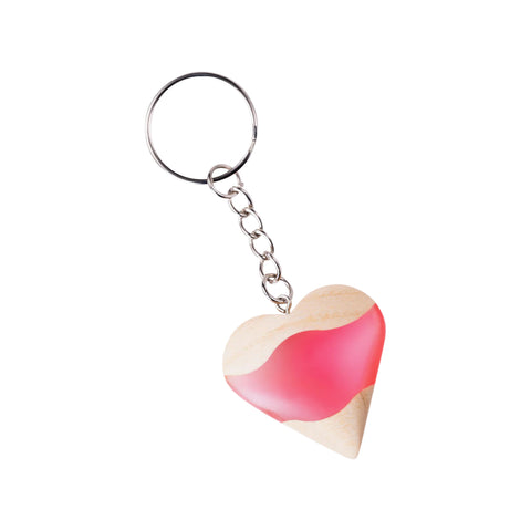 Breloc Cuore, Lemn De Frasin
