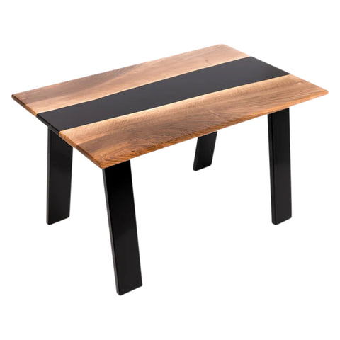 Masuta de cafea River, Lemn De Nuc, Rasina Neagra