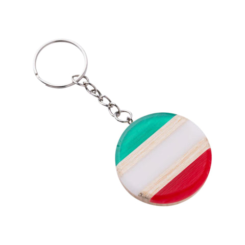 Breloc Rotund Logo Personalizabil, Lemn De Frasin