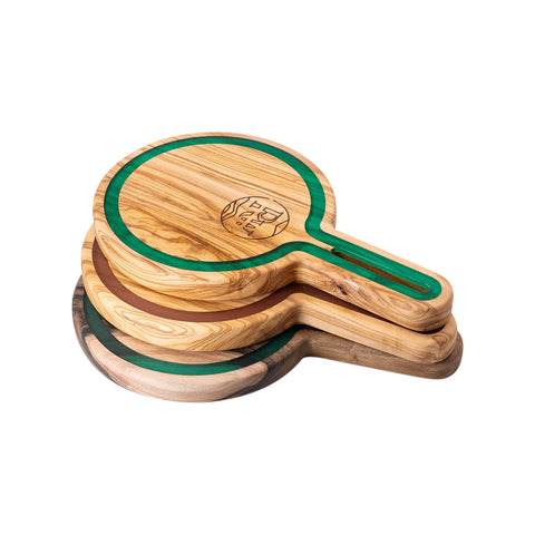 Tocator Rotund Talen - Lemn de Maslin