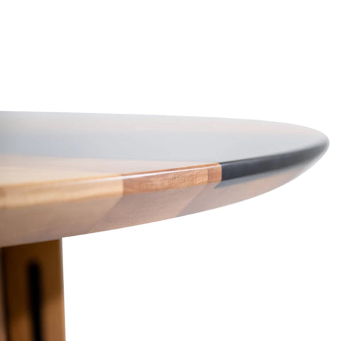 Masa rotunda River, Diametru 120Cm, Lemn De Nuc