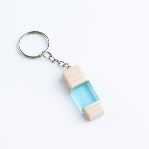 Duo rectangle key ring-ReinWood