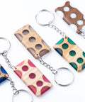 Gruviera Keychain Rectangular 5x2.5x0.7cm-ReinWood