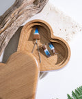 Heart-shaped jewelry box-ReinWood