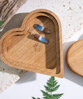 Heart-shaped jewelry box-ReinWood