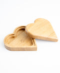 Heart-shaped jewelry box-ReinWood