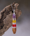 Iris tie necklace-ReinWood