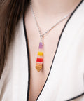 Iris tie necklace-ReinWood