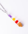 Iris tie necklace-ReinWood