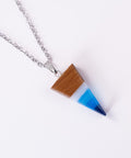 Mare Triangle Necklace Down-ReinWood