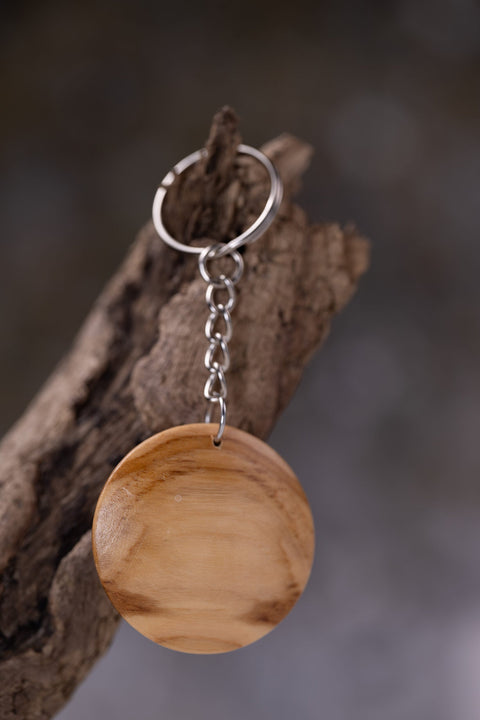 Onda olive key ring-ReinWood