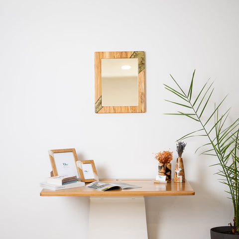 Rectangular mirror 70 x 60 x 3 cm-ReinWood