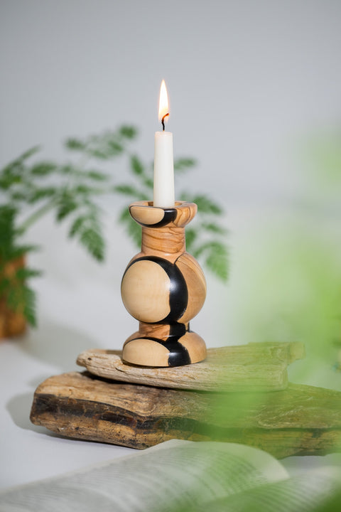 Riciclo candle holder-ReinWood