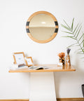 Round mirror diameter 68 cm-ReinWood