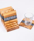 Square saucers set of 6 pieces-ReinWood