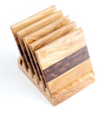 Square saucers set of 6 pieces-ReinWood