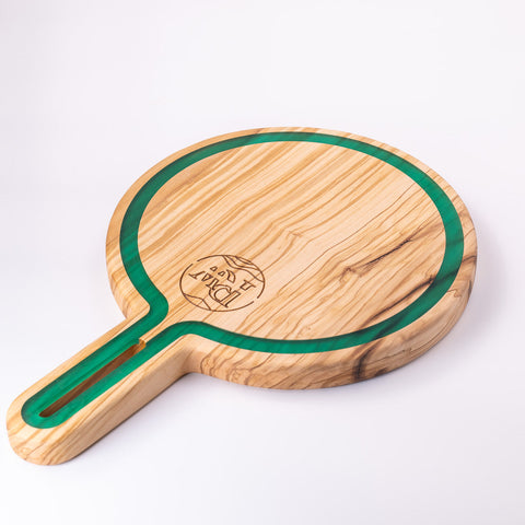 Talen Round Cutting Board - Olive Wood-ReinWood